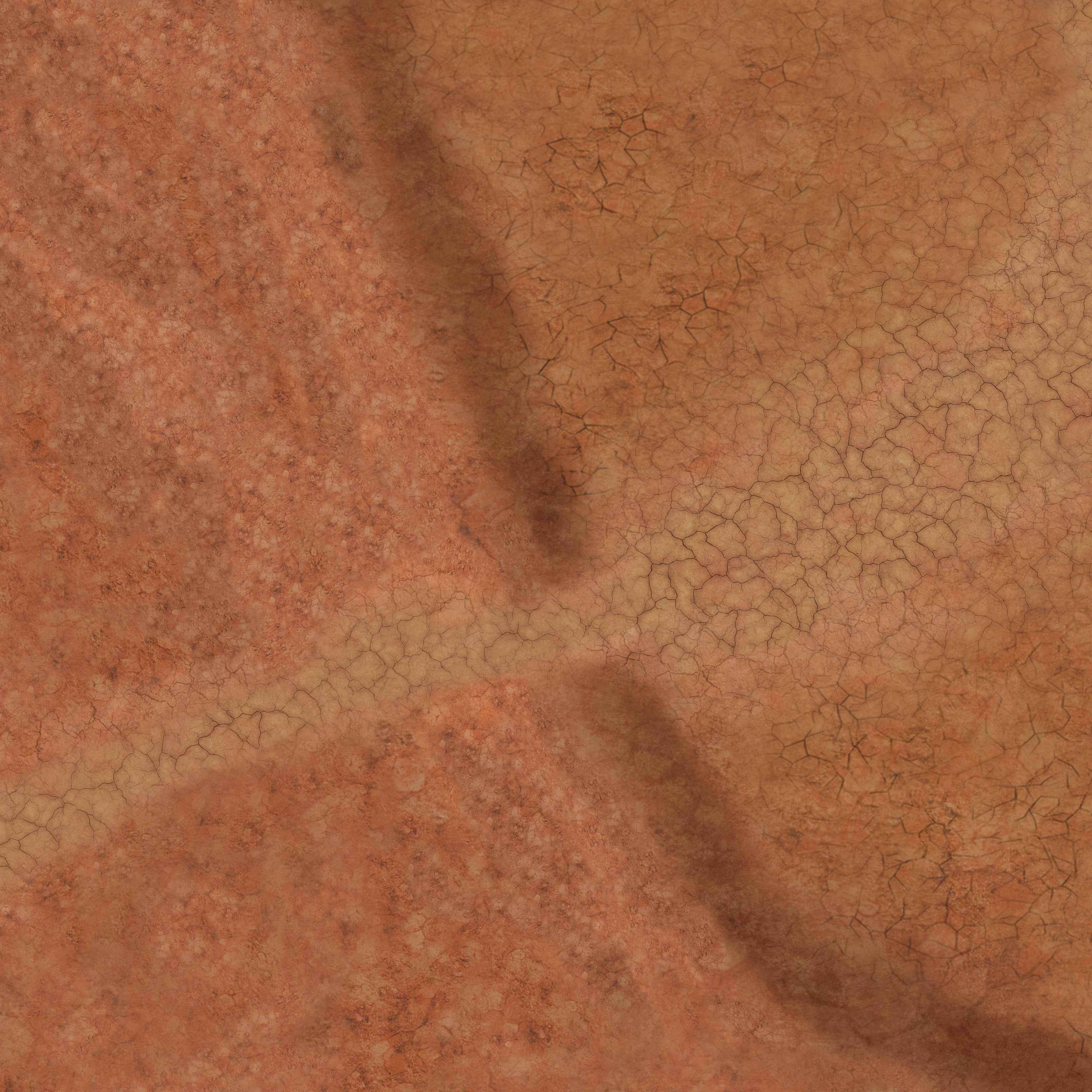 Cracked Earth - Neoprene Battle Mat - Warhammer, AoS, 40K, Kill Team, MCP, Shatterpoint, Legion, More - 44x60