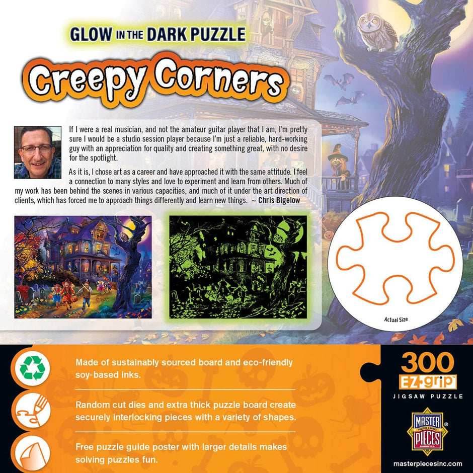 Creepy Corners Glow in the Dark Puzzle - 