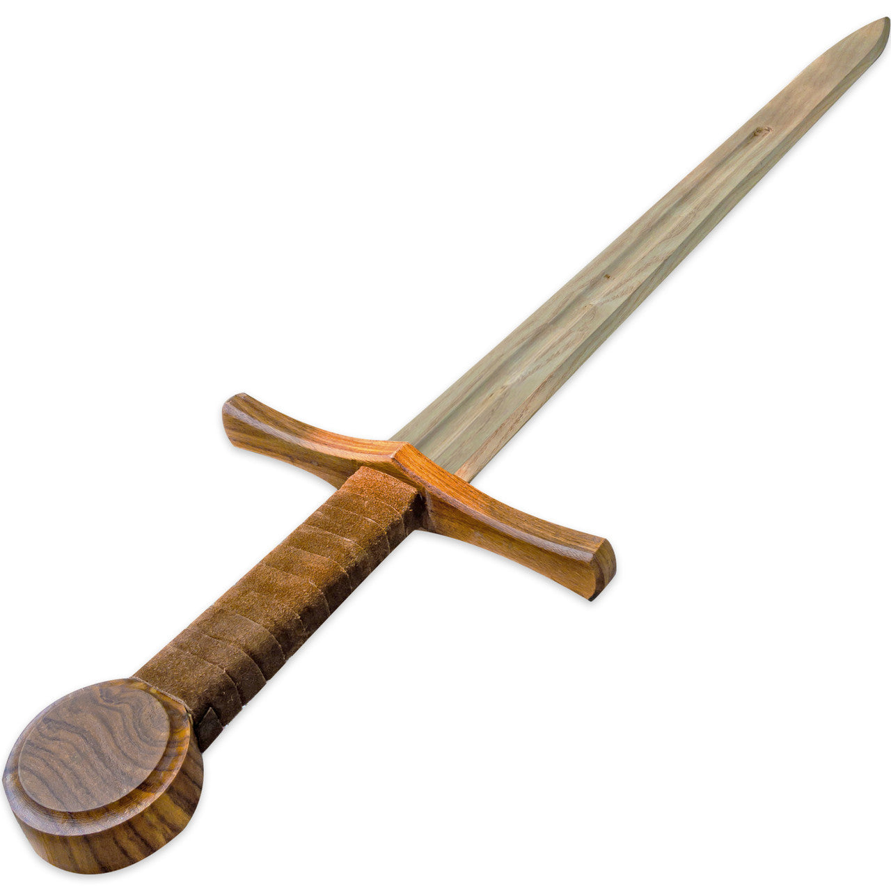 Crusader Valor Beech Wood Sword with Leather Grip-1