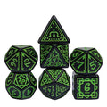 Cryptic Knots: Verdant RPG Dice Set - 