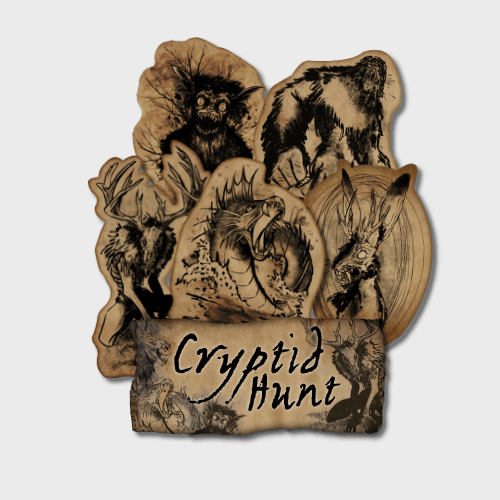 Cryptid Hunt Stickers (Enigma) - Physical
