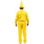 Curious Monkey Man in The Yellow Hat Costume Halloween Costume Cosplay