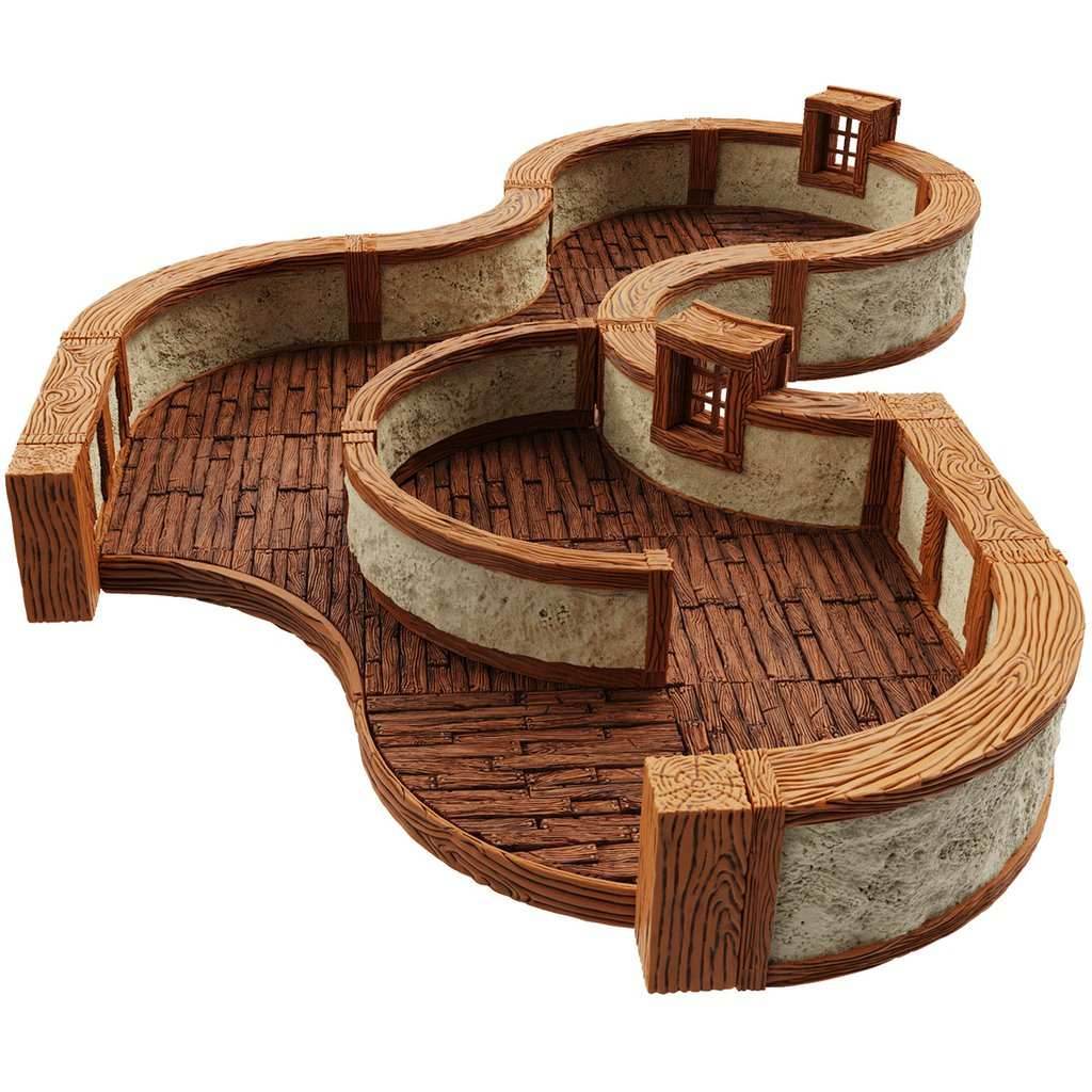 WarLock Tiles: Town & Village III - Curves Expansion - 