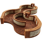 WarLock Tiles: Town & Village III - Curves Expansion - 