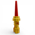 Red Blade w/ Gold Hilt Minifig Costume [3D Printed]