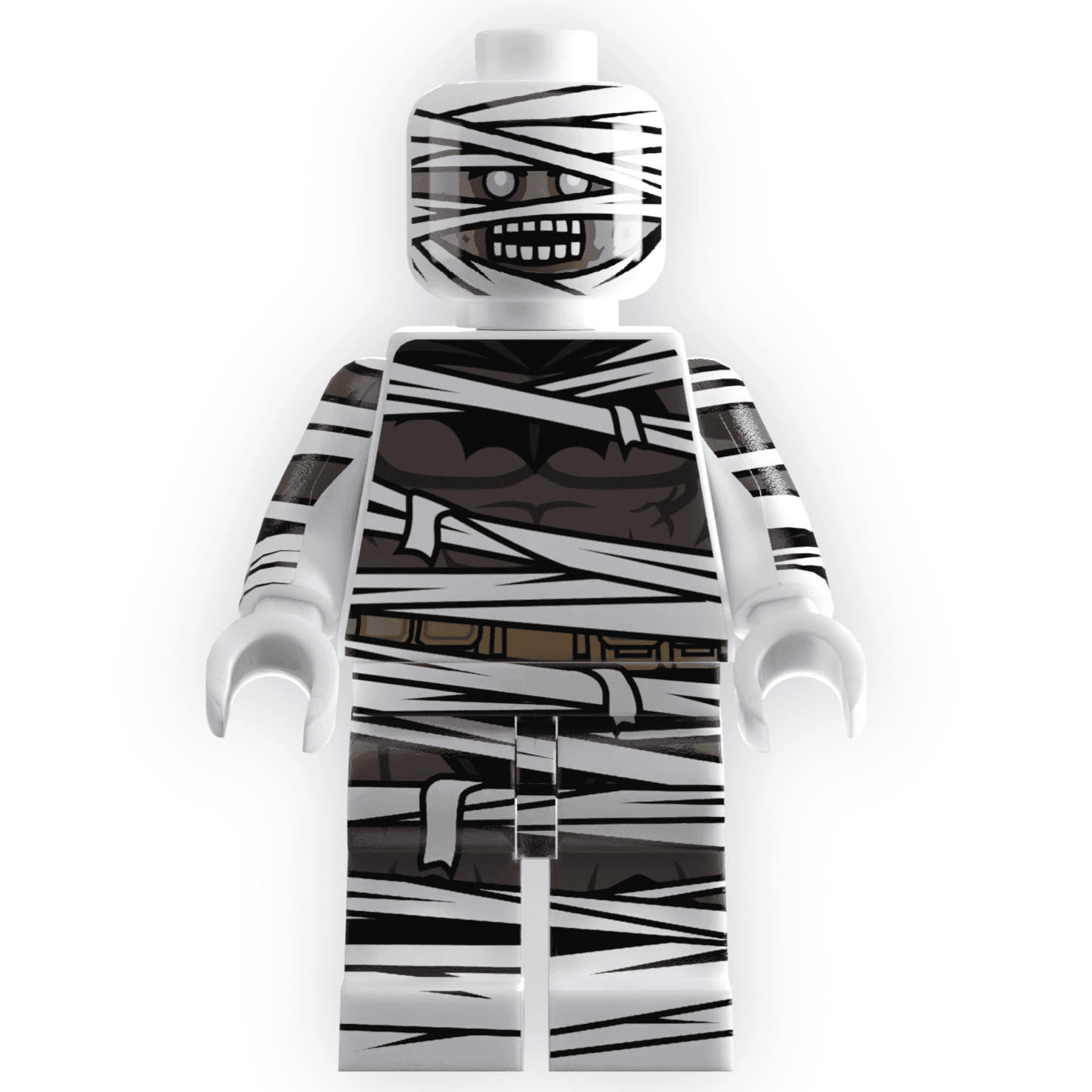 DARK BAT as Mummy Minifig made using LEGO parts - 