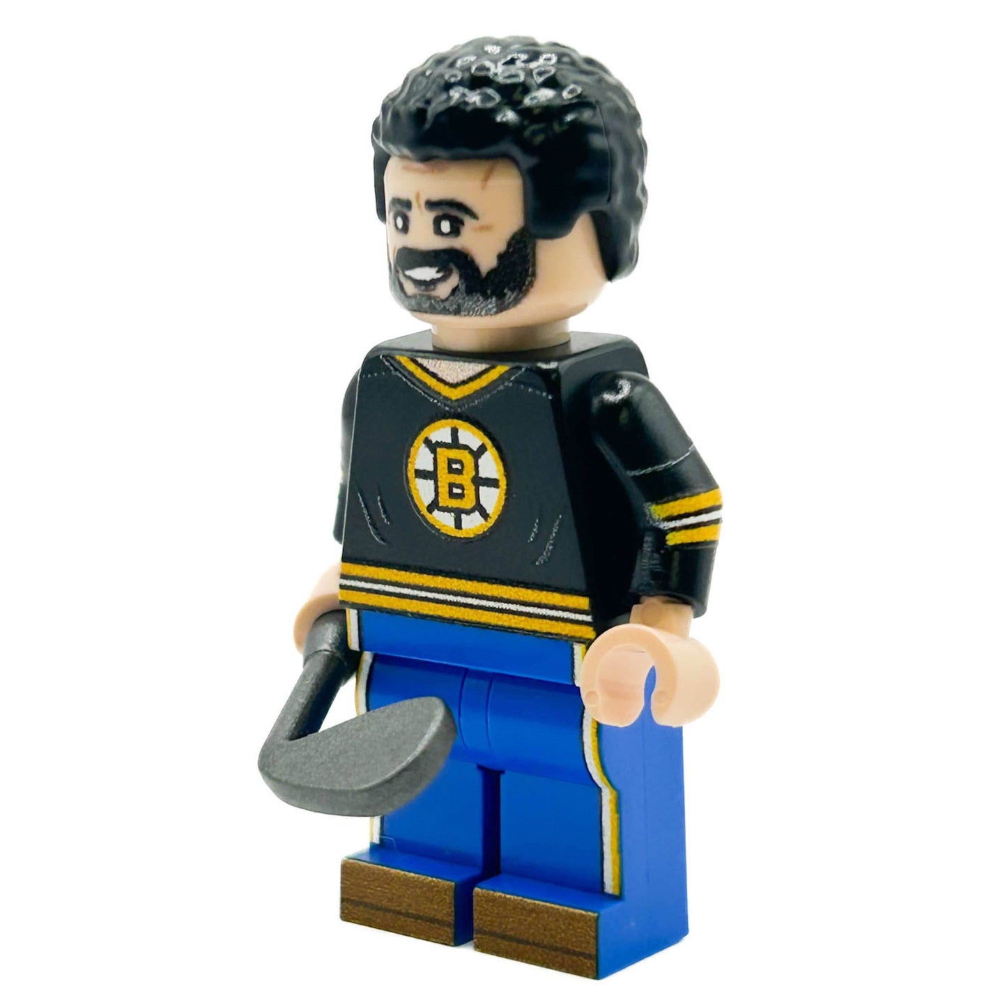 HAPPY GOLFER Minifig made using LEGO parts - 