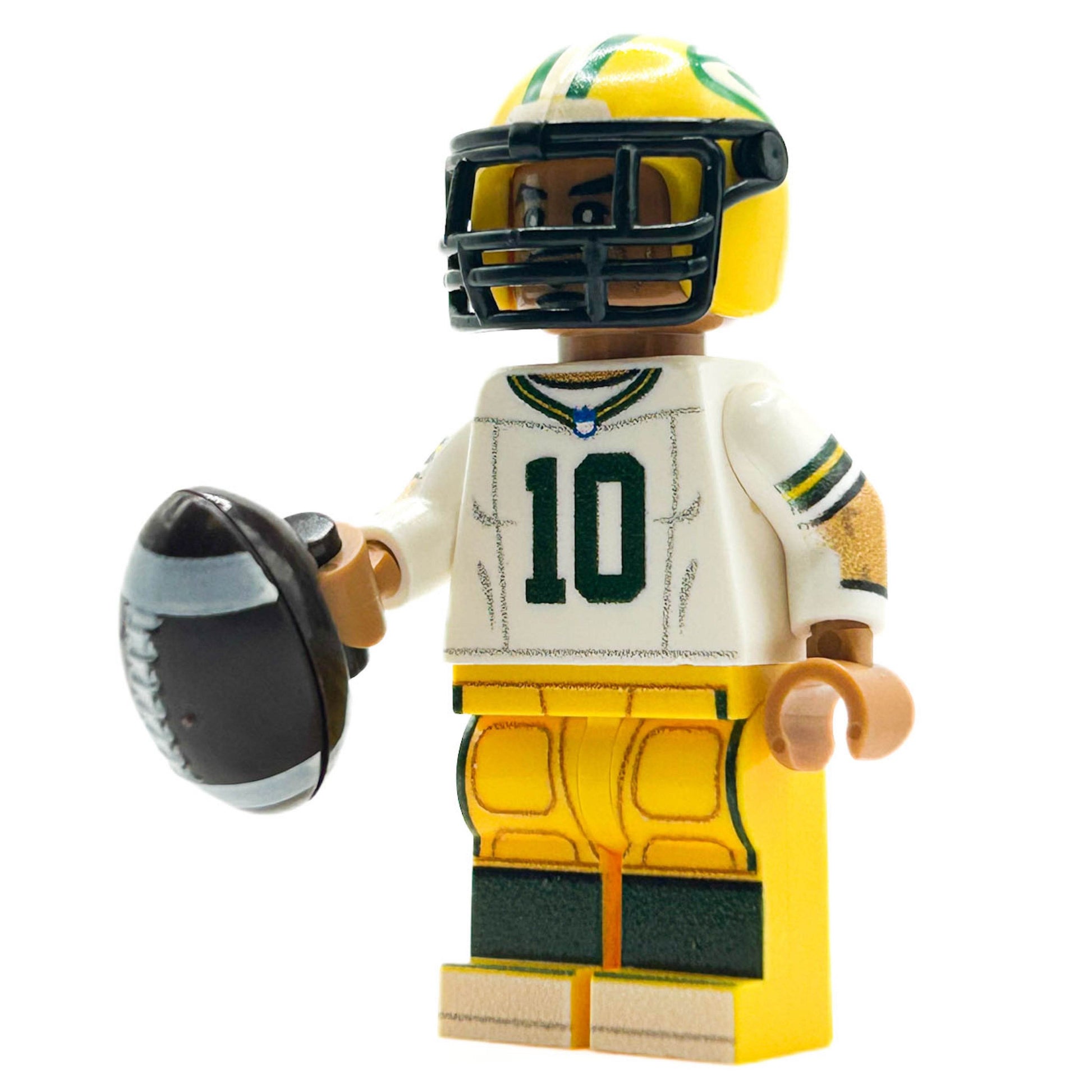#10 QB Green Bay Football Player Minifig - 