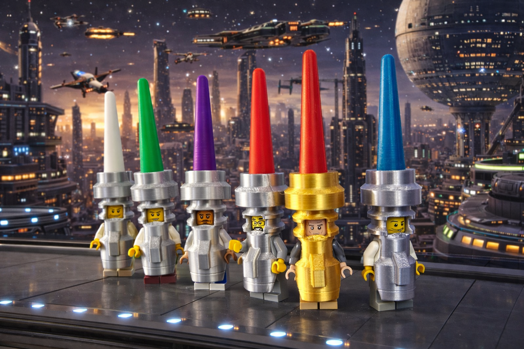 Purple Blade Minifig Costume [3D Printed]