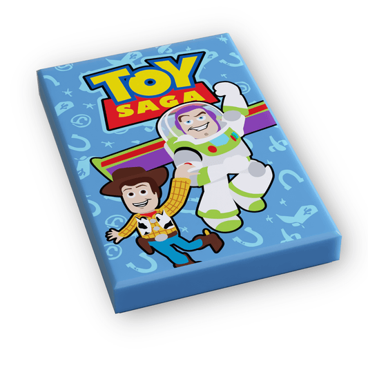 Toy Saga Movie Cover (2x3 Tile) - B3 Customs - 