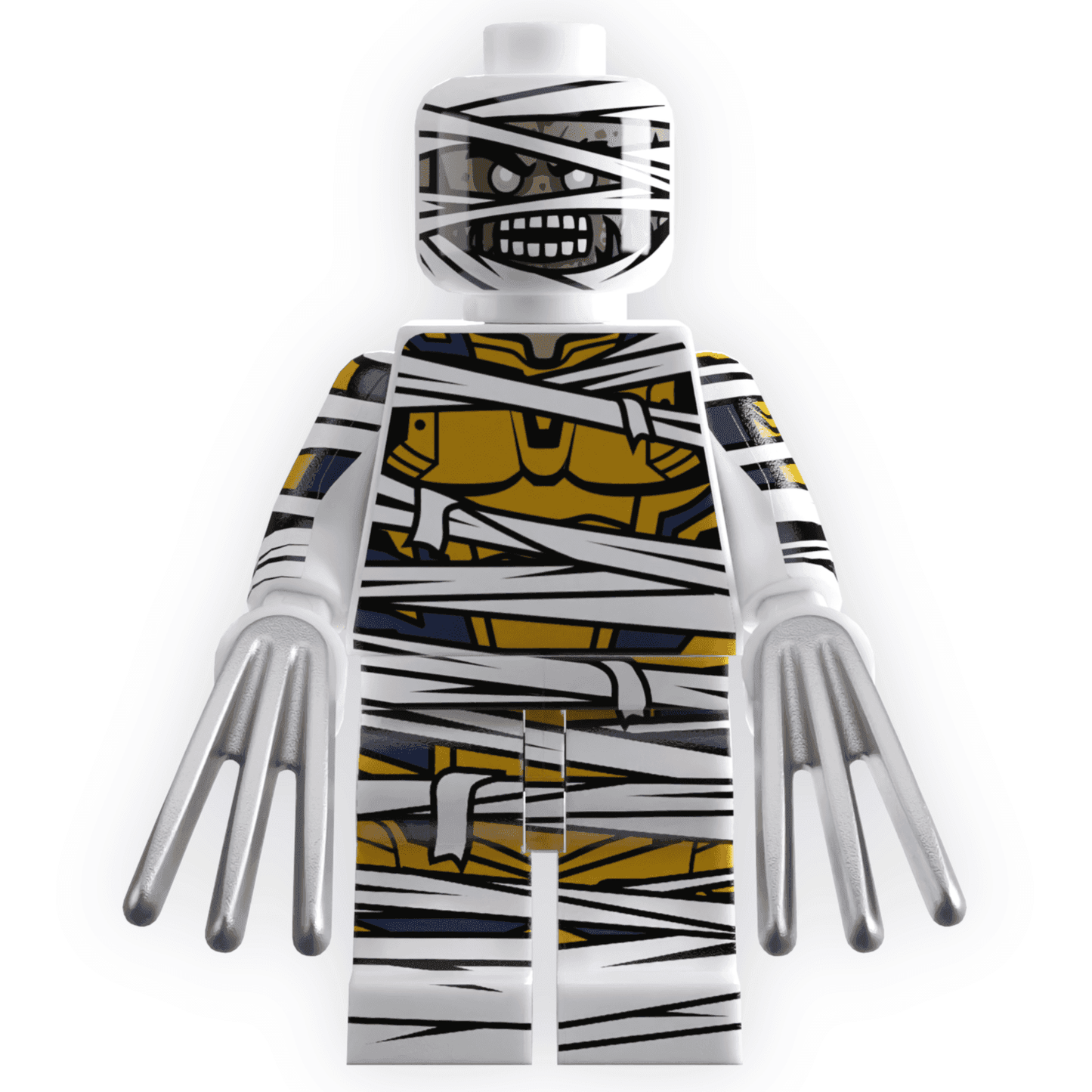 CLAWS as Mummy Minifig made using LEGO parts - 