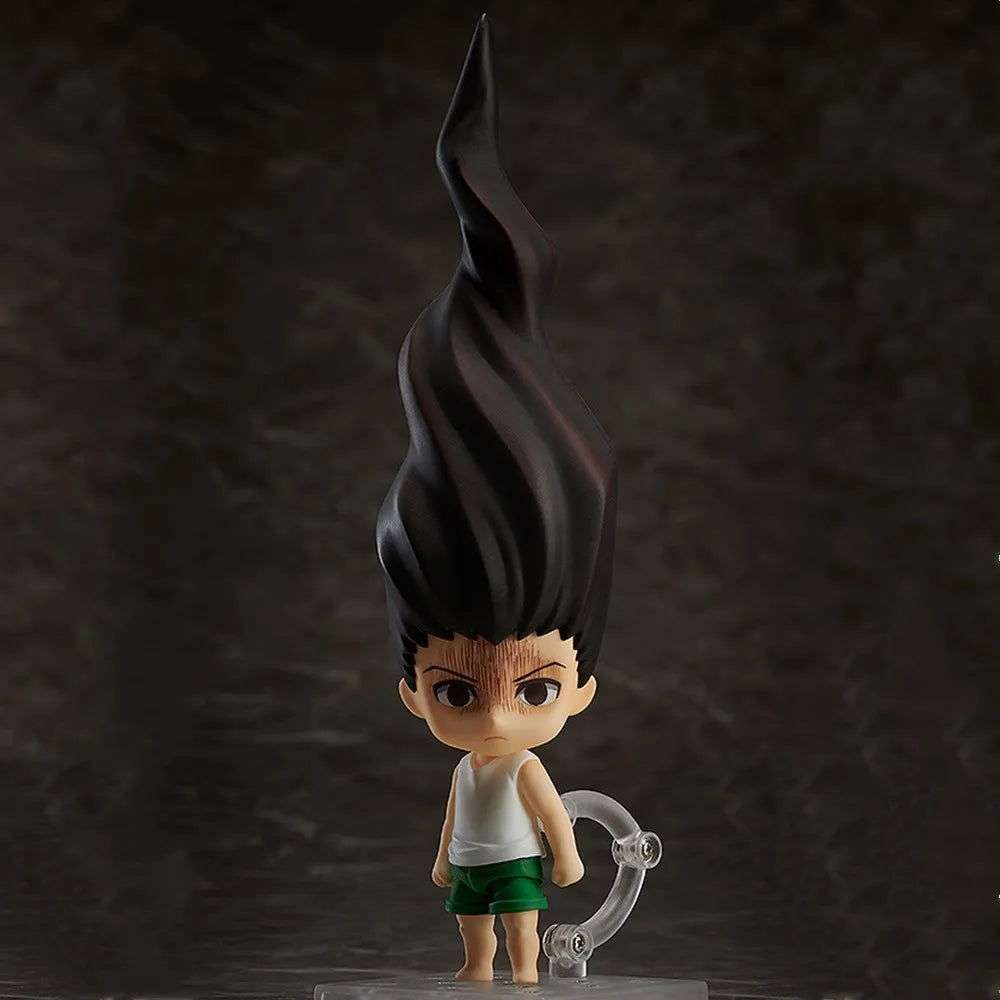 Cute Hunter X Hunter Anime Figurines, Kawaii Chibi Anime Figures, Chrollo Lucilfer, Kurapika, Gon Freeces. Killua Zoldyck PVC Action Toys 10 CM