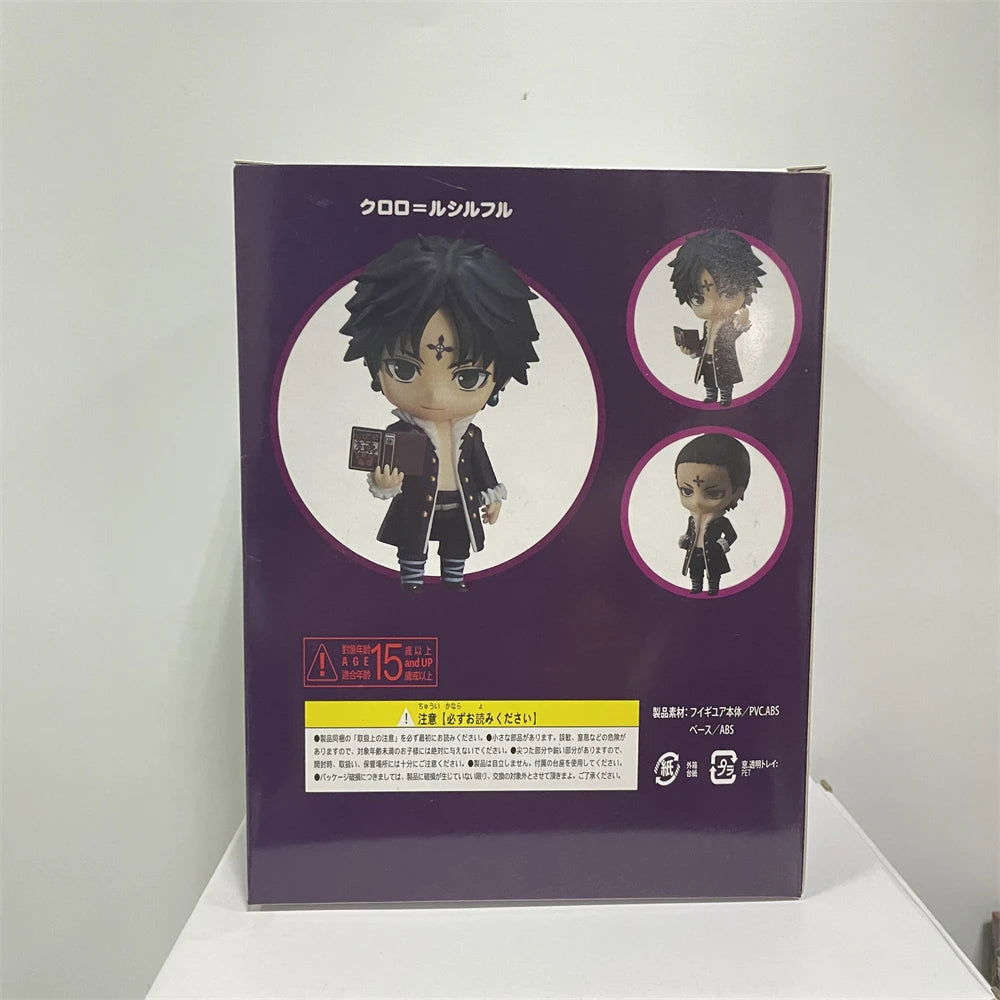 Cute Hunter X Hunter Anime Figurines, Kawaii Chibi Anime Figures, Chrollo Lucilfer, Kurapika, Gon Freeces. Killua Zoldyck PVC Action Toys 10 CM