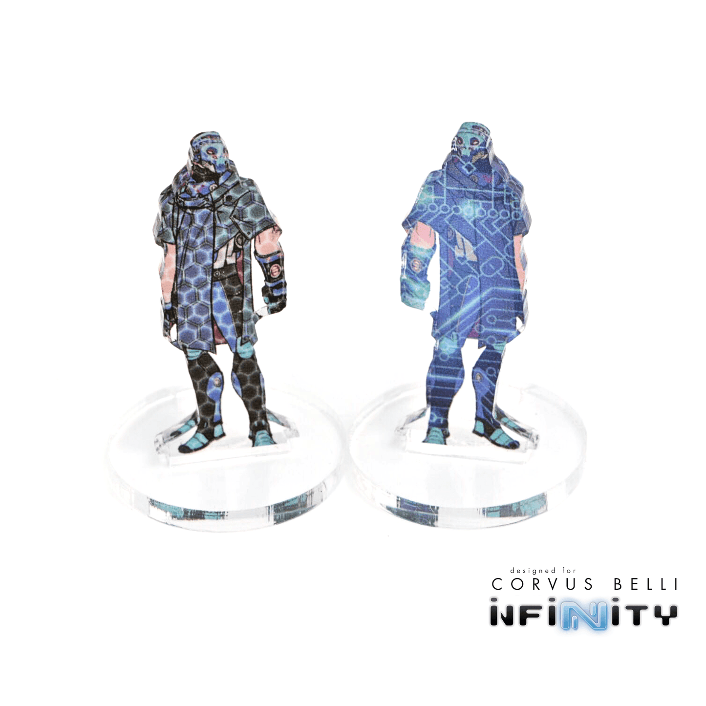 Infinity 3D Markers: Zulu Cobra (25mm Camo -3, Cybermask) - Camo -3 / A