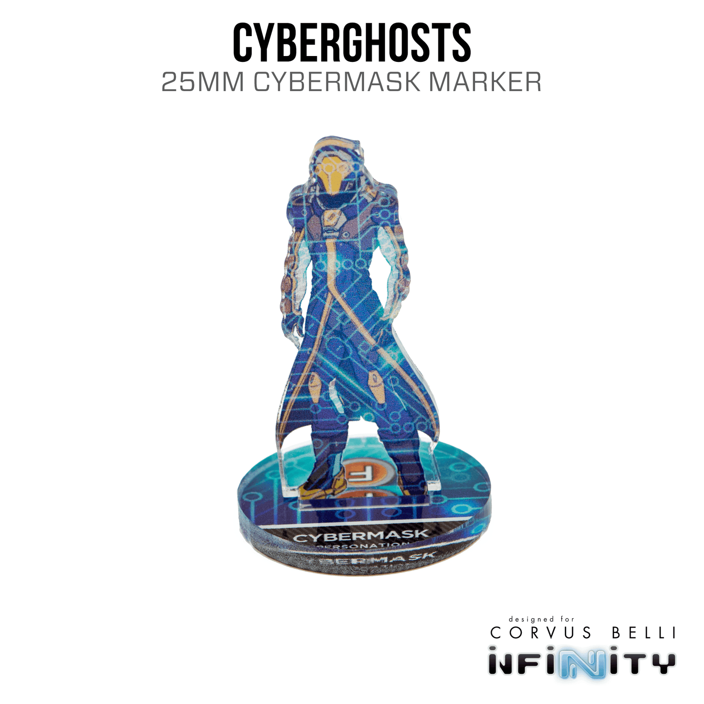 Infinity 3D Markers: Cyberghosts (25mm Cybermask) - A