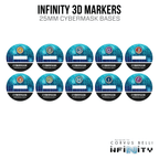 Infinity 3D Markers: Deva Functionaries (25mm Cybermask) - A