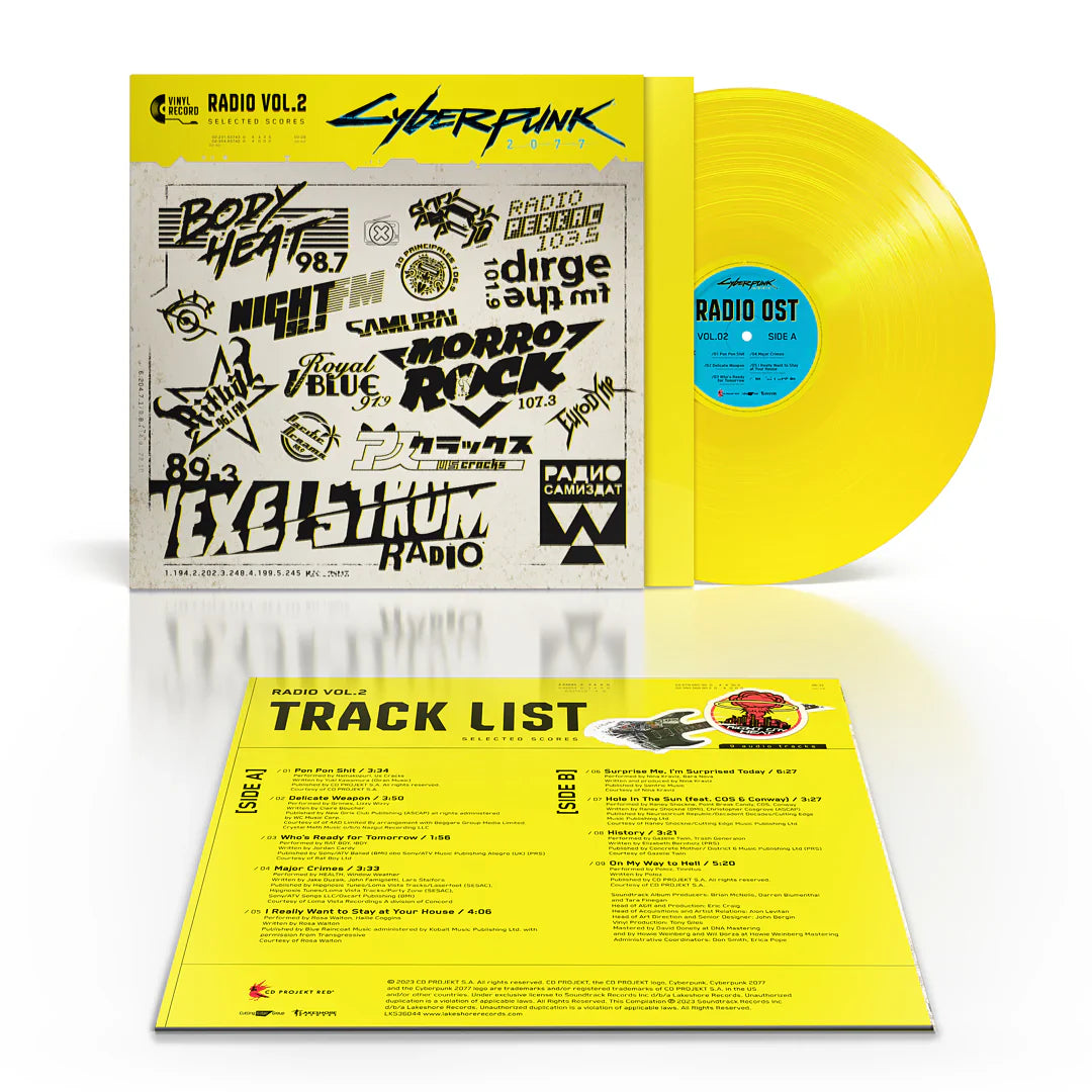 Night City Radio Vinyl Soundtracks