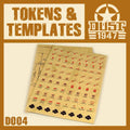 DUST 1947: Tokens (Punchboard) - 