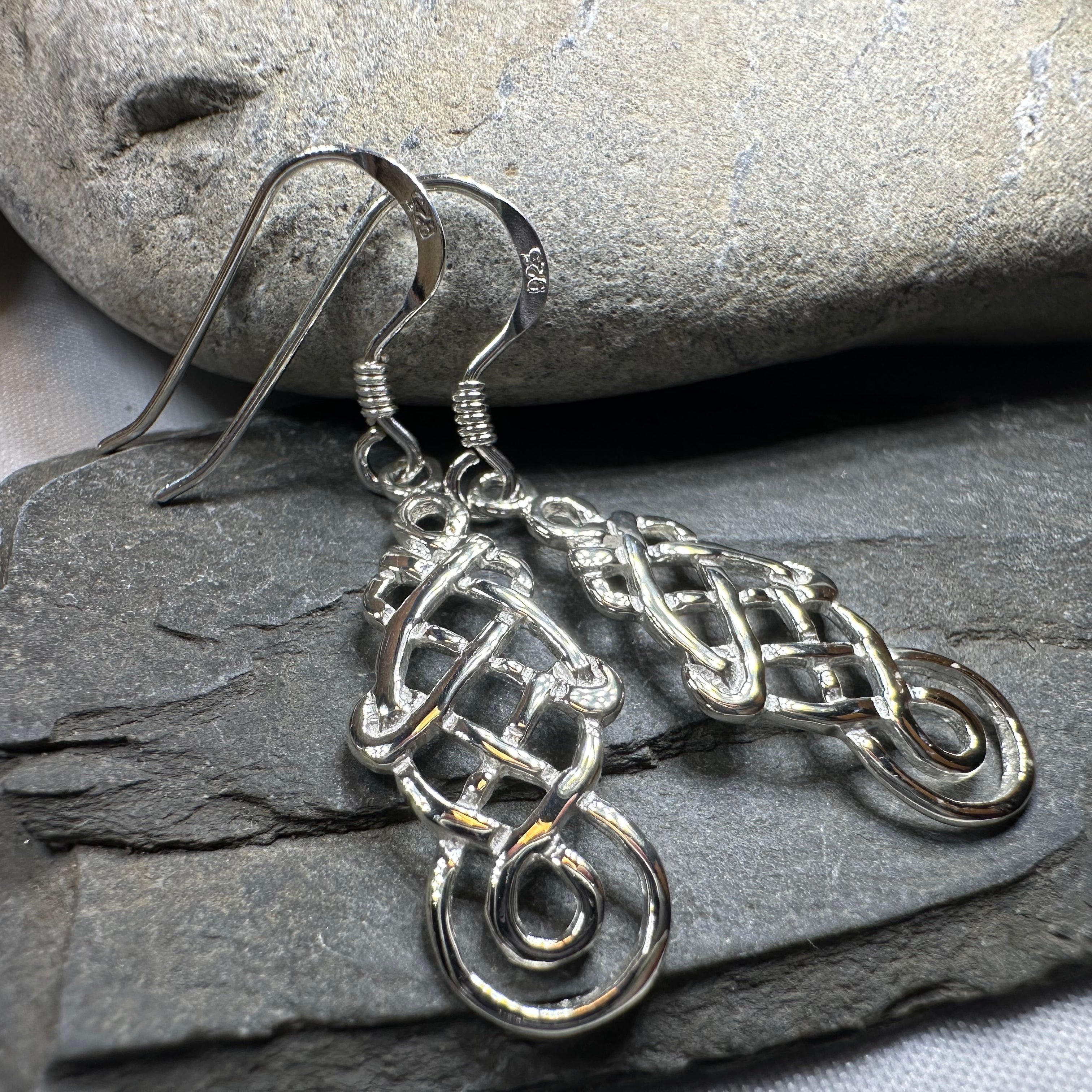Iorna Celtic Dragon Earrings