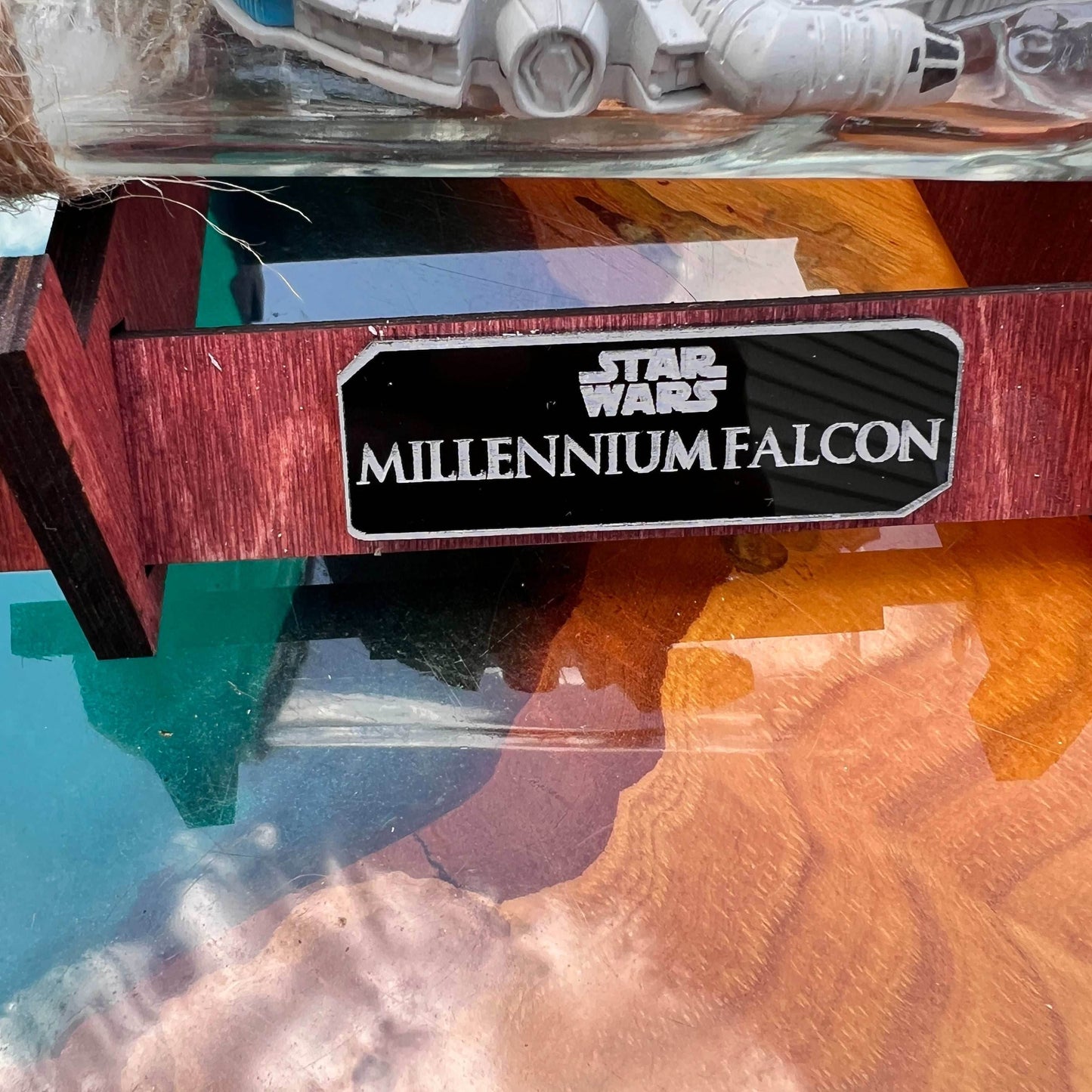 Star Wars Millennium Falcon Starship in a Tequila - 