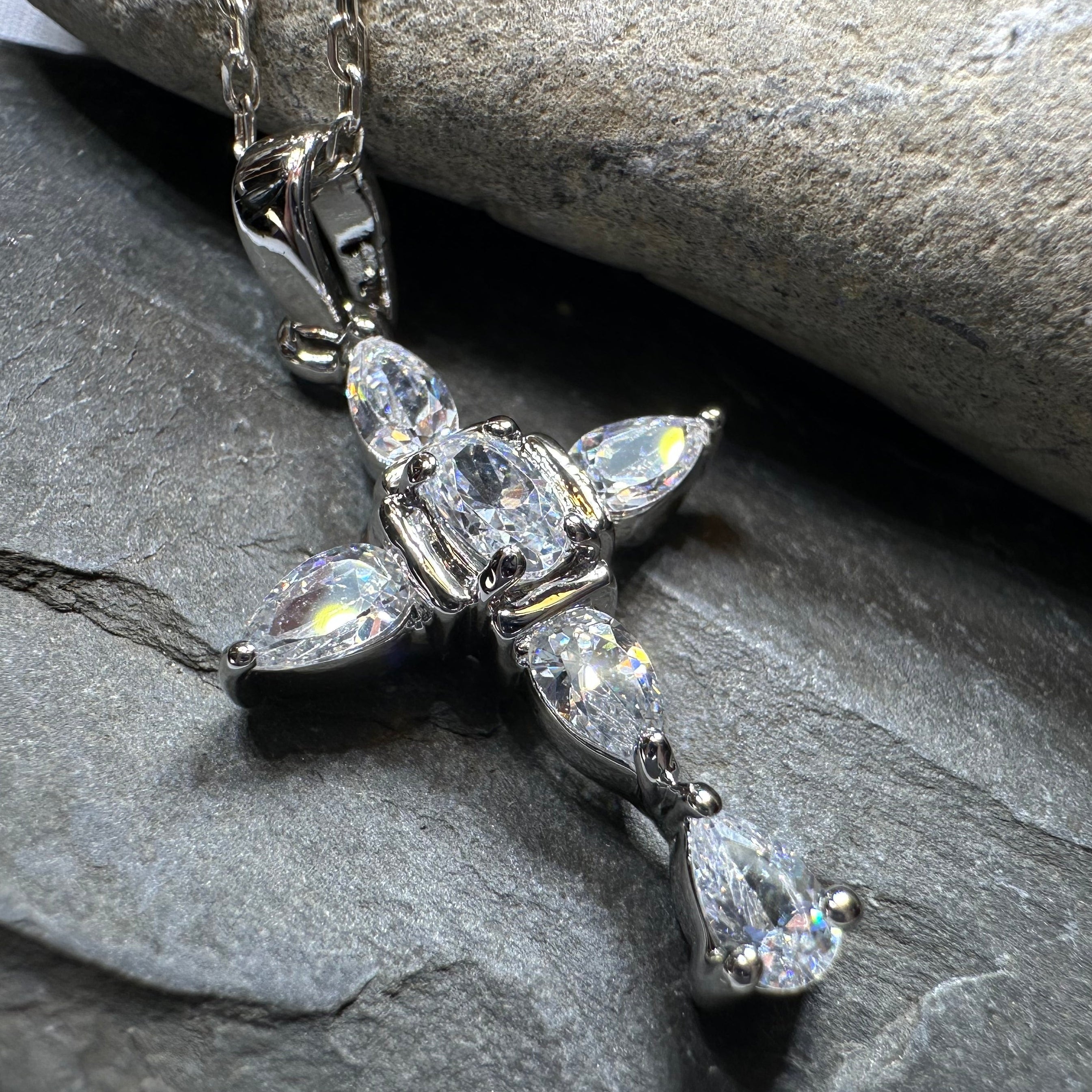 Clarice Celtic Cross Necklace