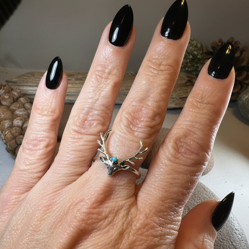Stag Antler Ring