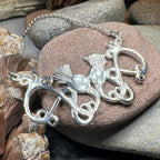 Scottish Meadow Thistle Necklace