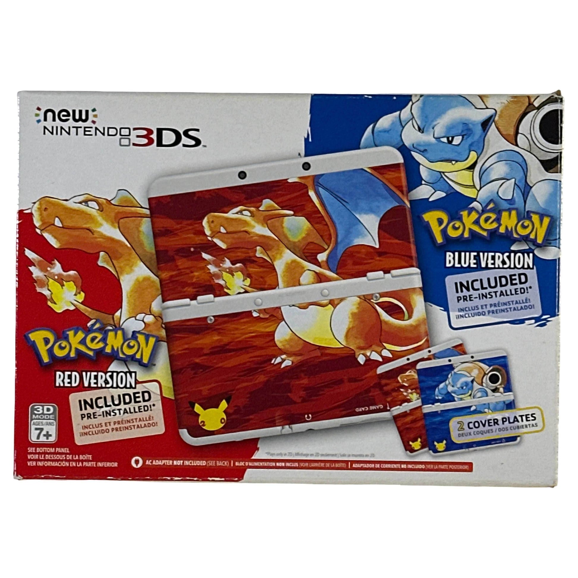 New Nintendo 3DS Pokemon 20th Anniversary Edition - Nintendo 3DS - 