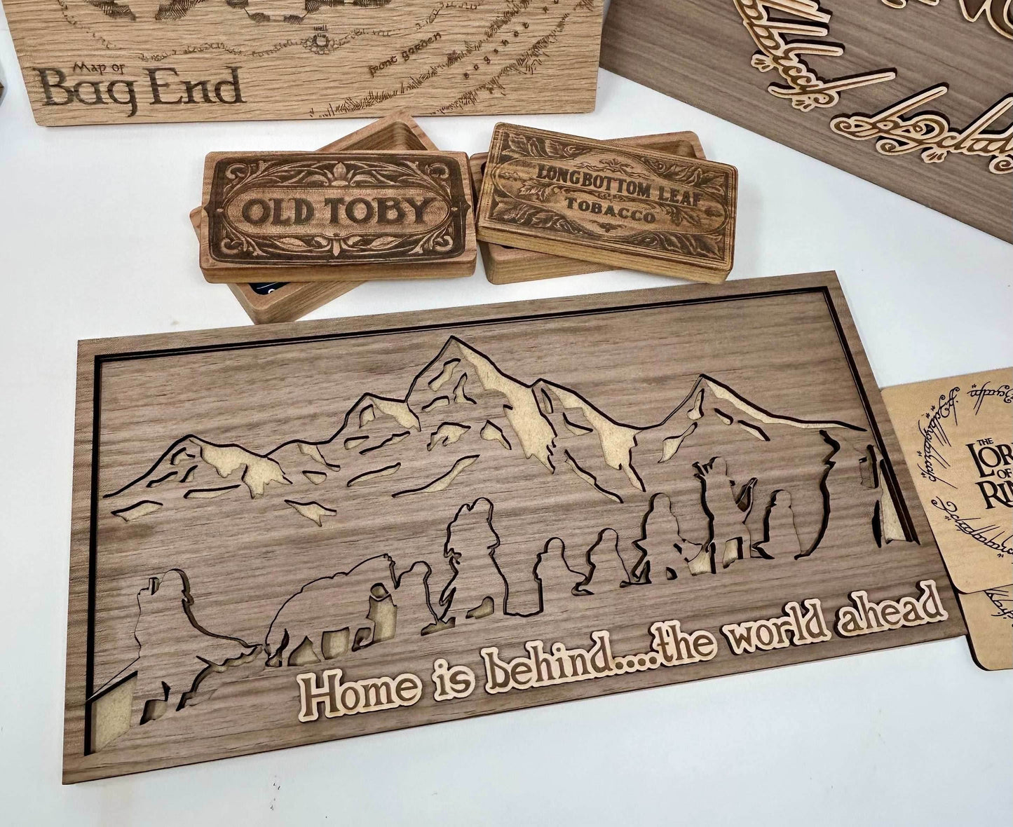 LOTR Fantasy Book Wall Art - 