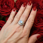 Sunyana Moonstone Sun Ring