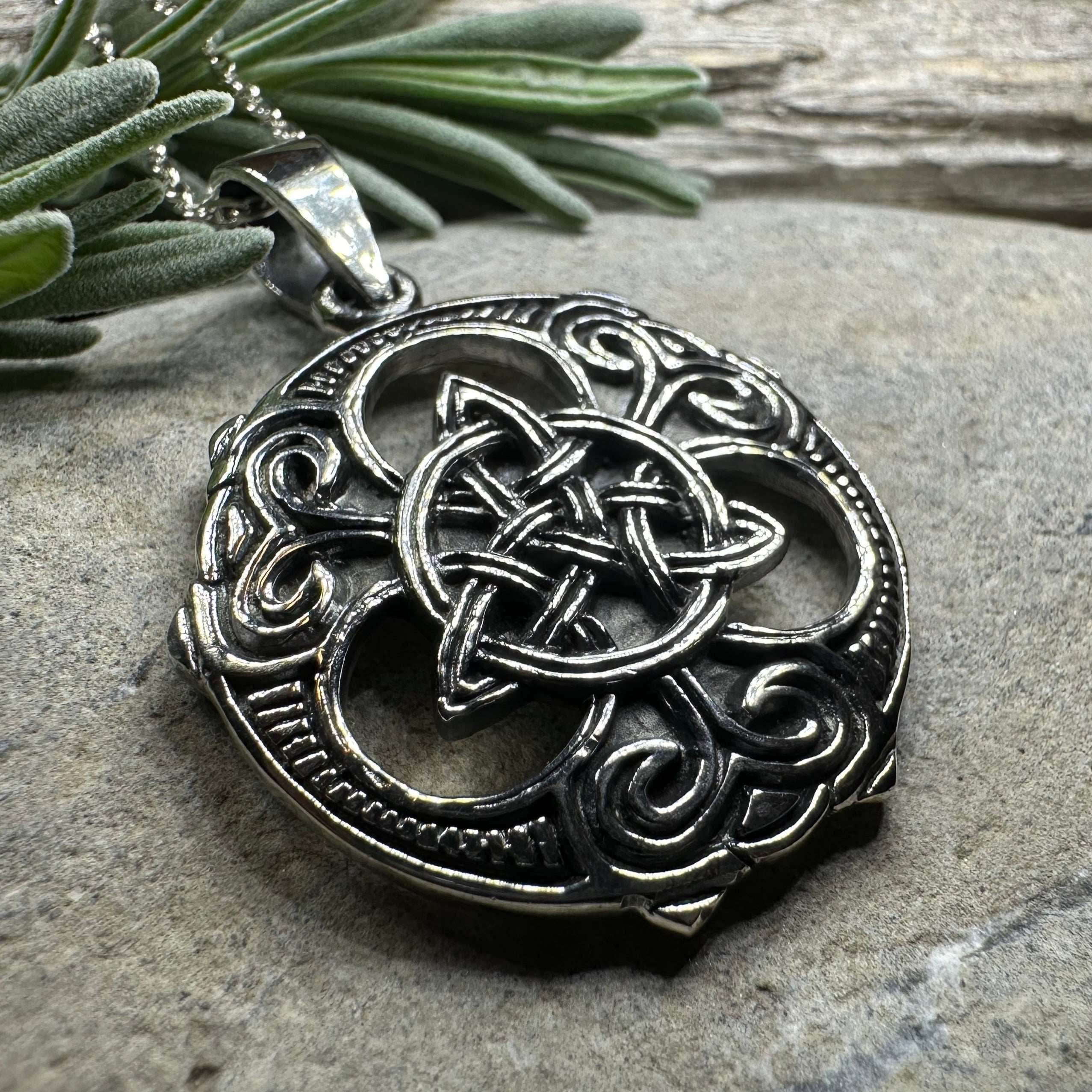 Lilith Celtic Knot Necklace - 