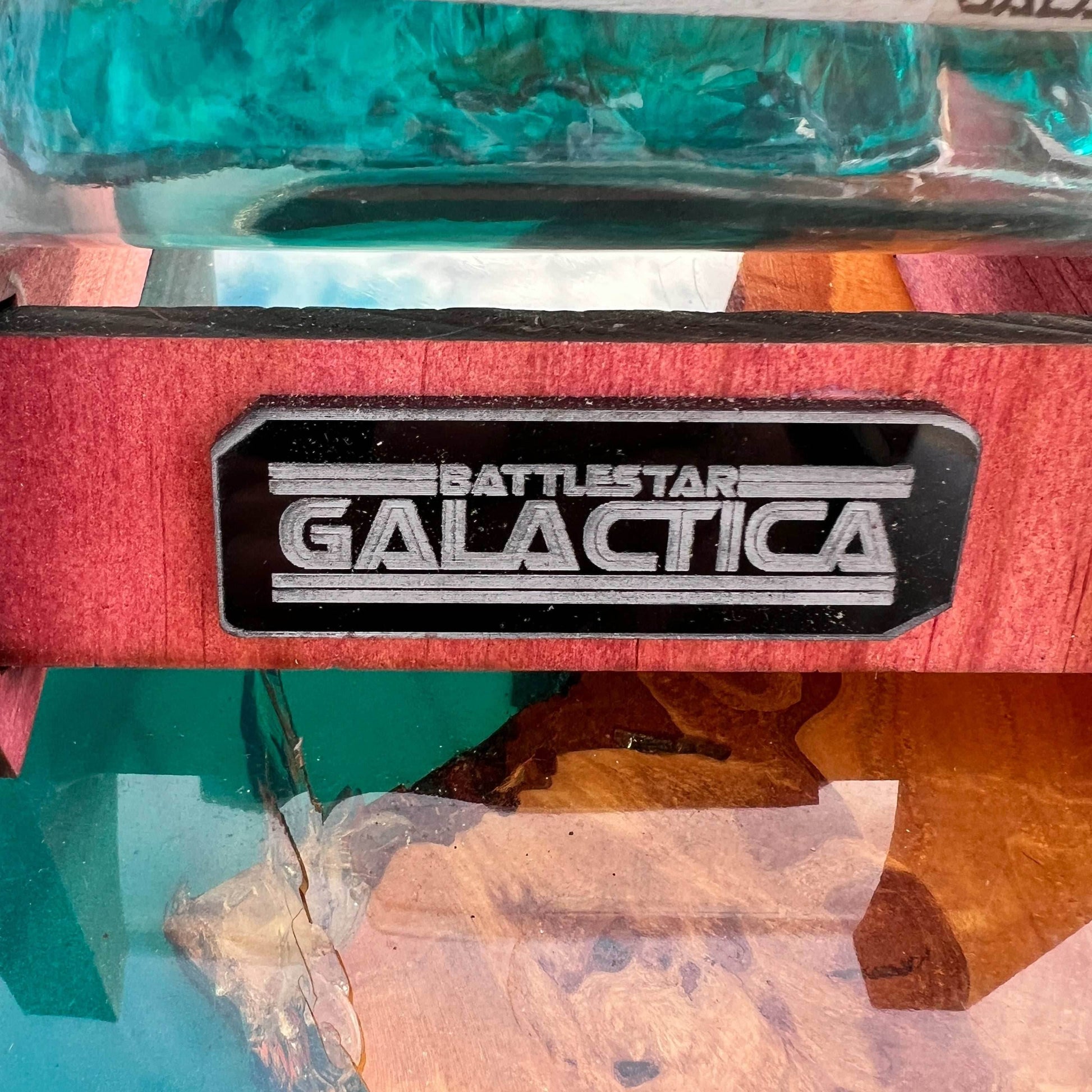 Battlestar Galactica 1978 Starship in a Bottle - 