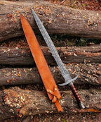 Kingslayer Arming Sword with Damascus Blade