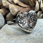 Heart Tree of Life Ring