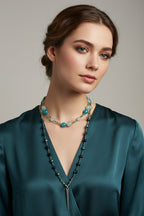 Seaside Moonglow Long Necklace