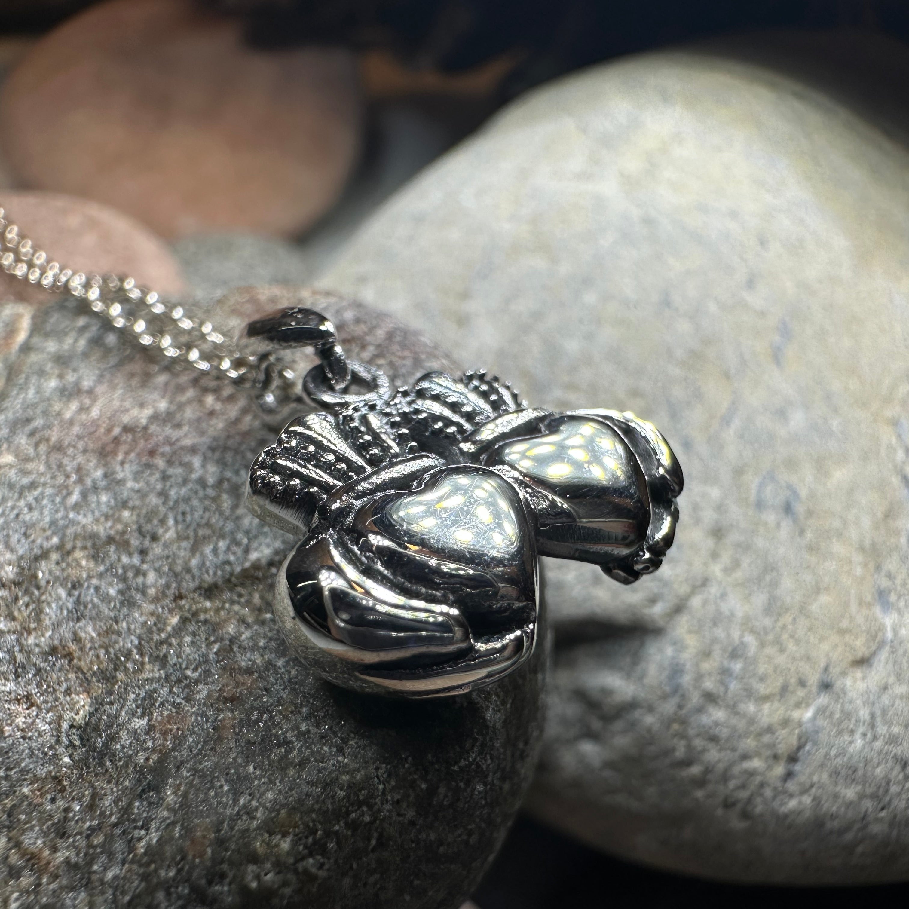Croi Claddagh Necklace