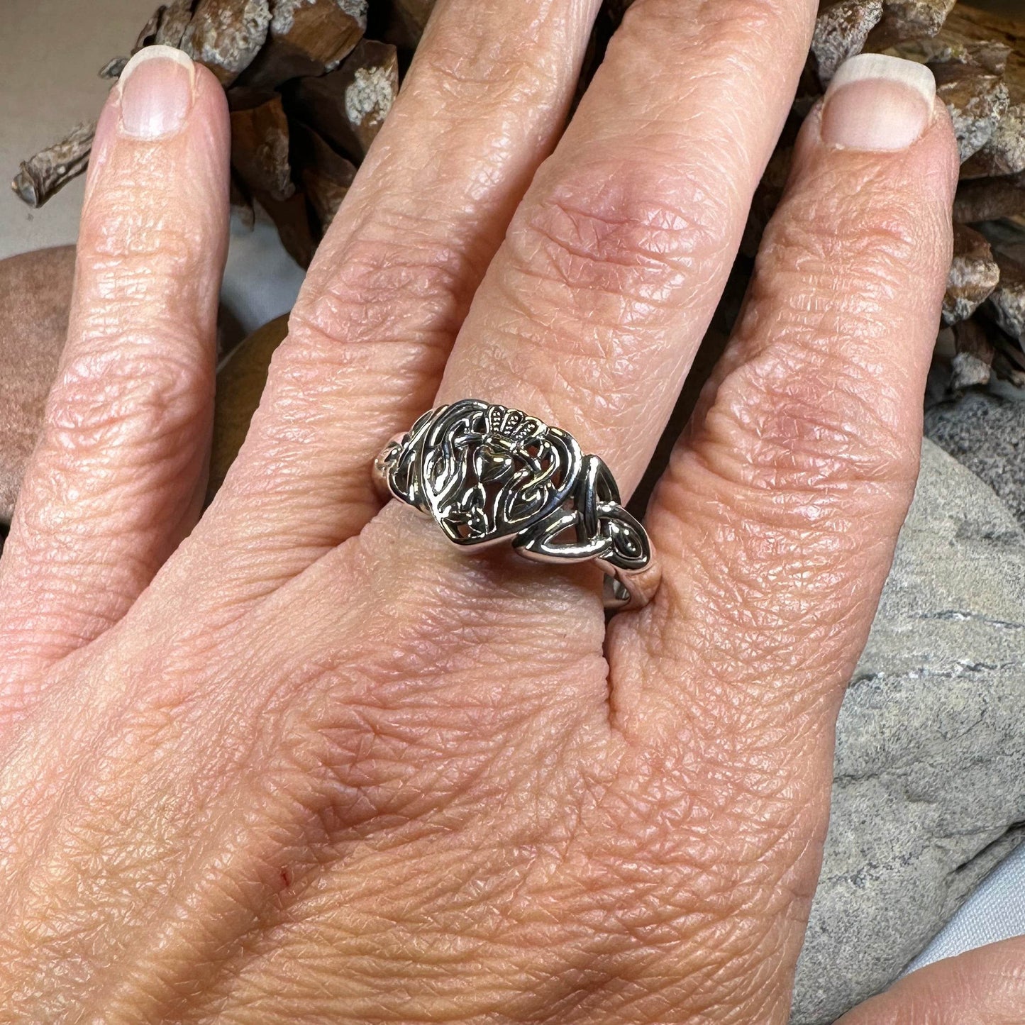 True Love Claddagh Ring - 4