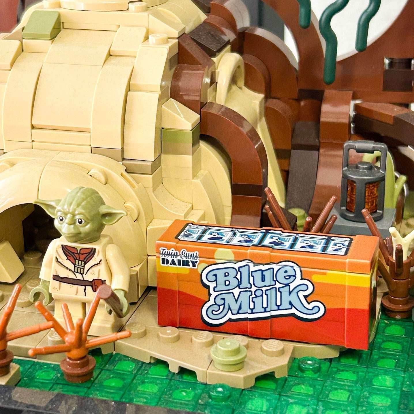 Blue Milk, Twin Suns Dairy BrickArms Crate - B3 Customs - 