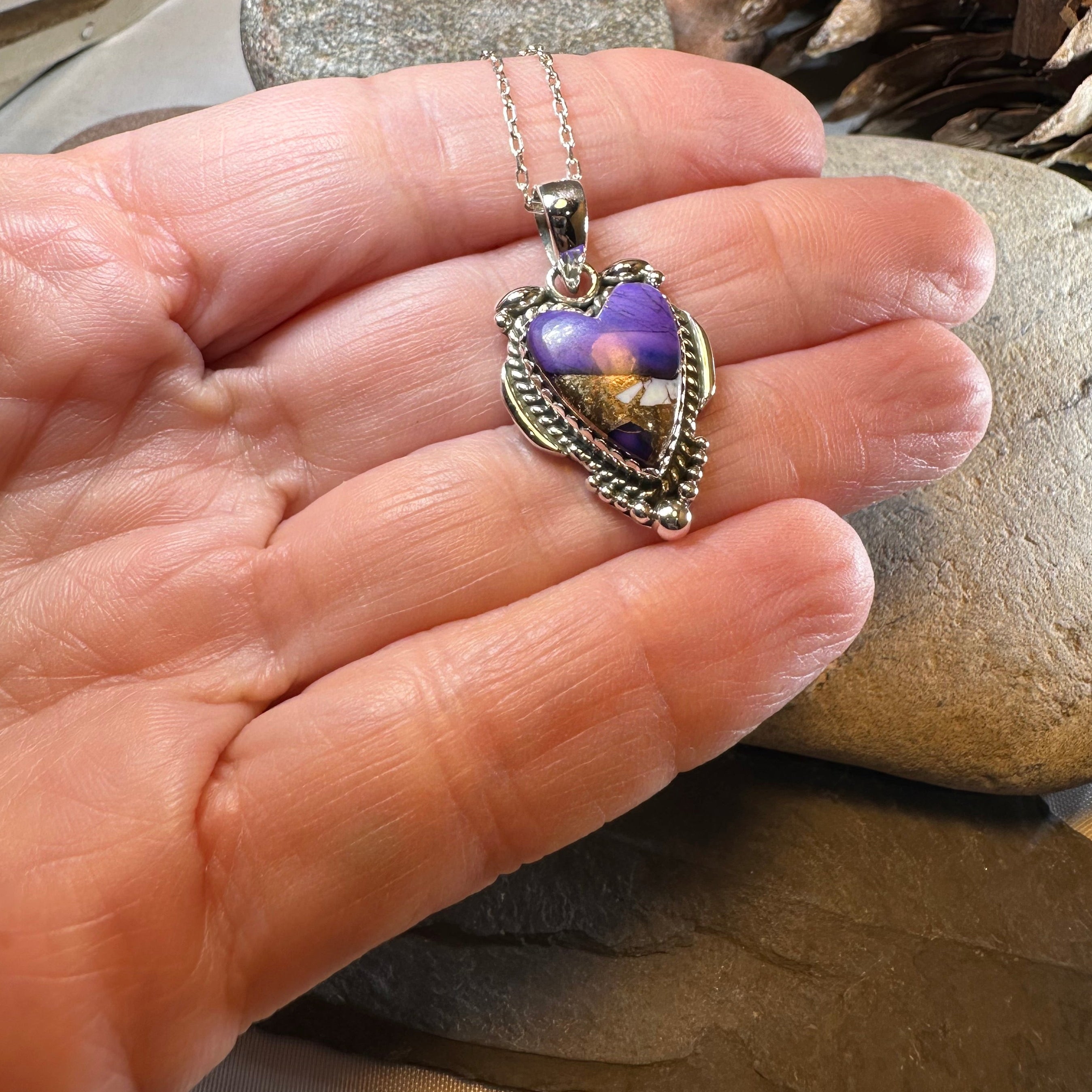 Colorful Heart Necklace