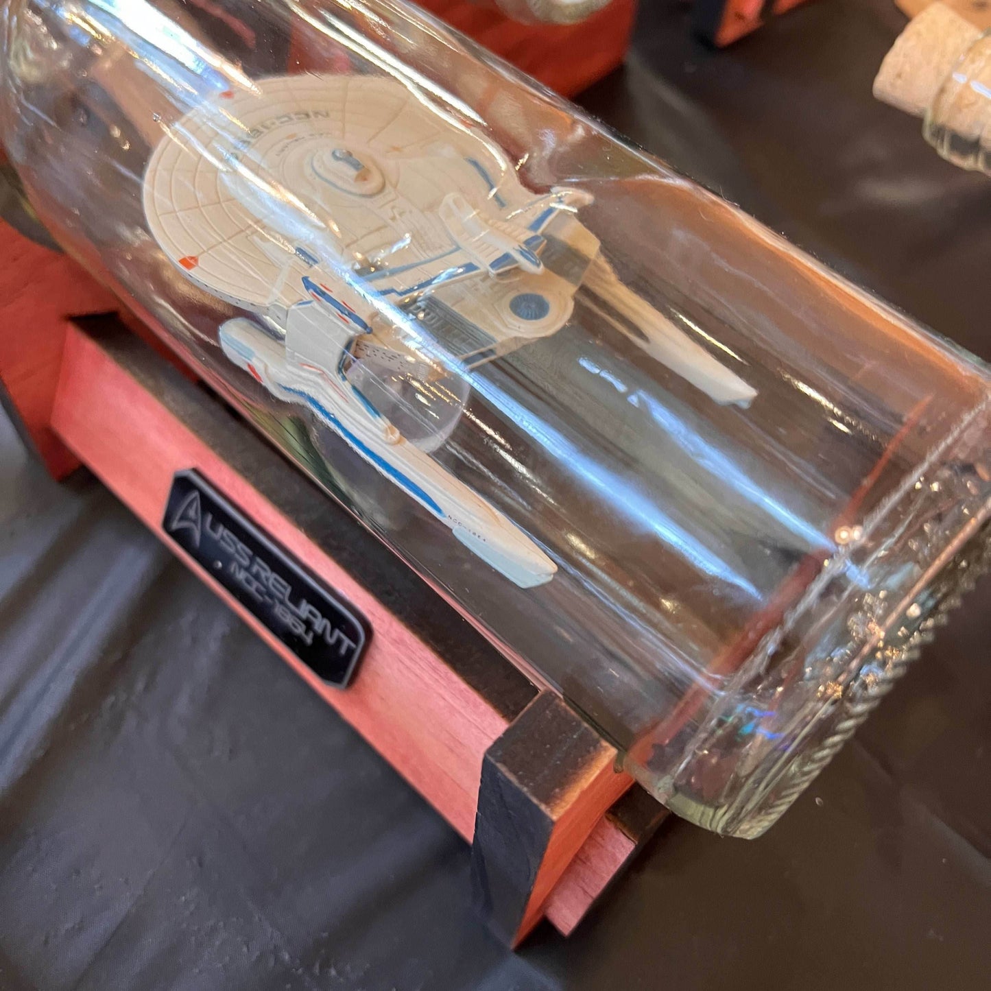Star Trek USS Reliant in a Bottle - 