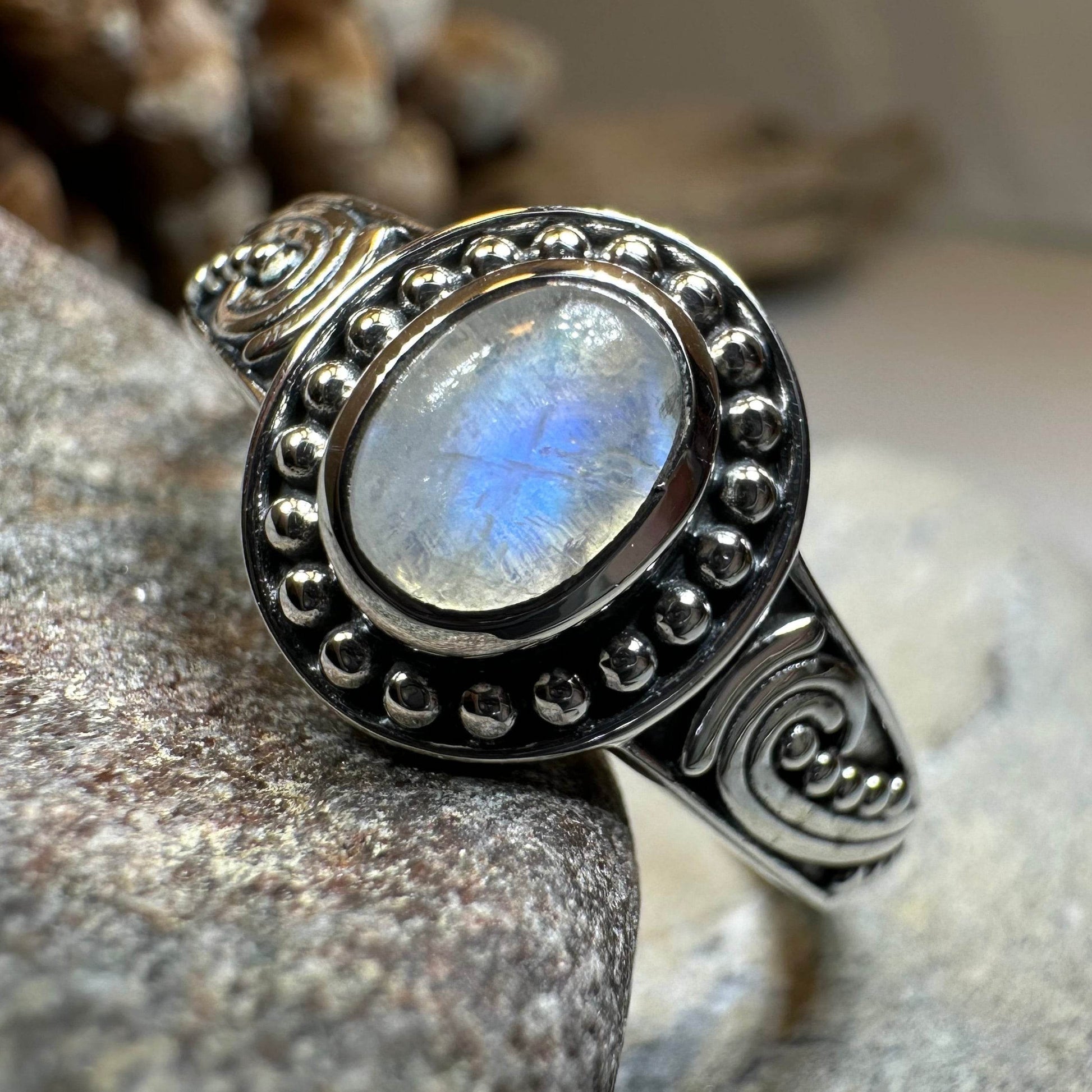 Galilah Celtic Moonstone Ring - 5