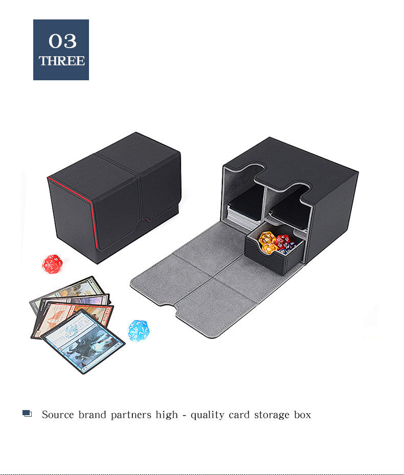 Leather Game Card Storage Box Game Wang Baokemeng Wanzhi Card Wanzhi Card Box