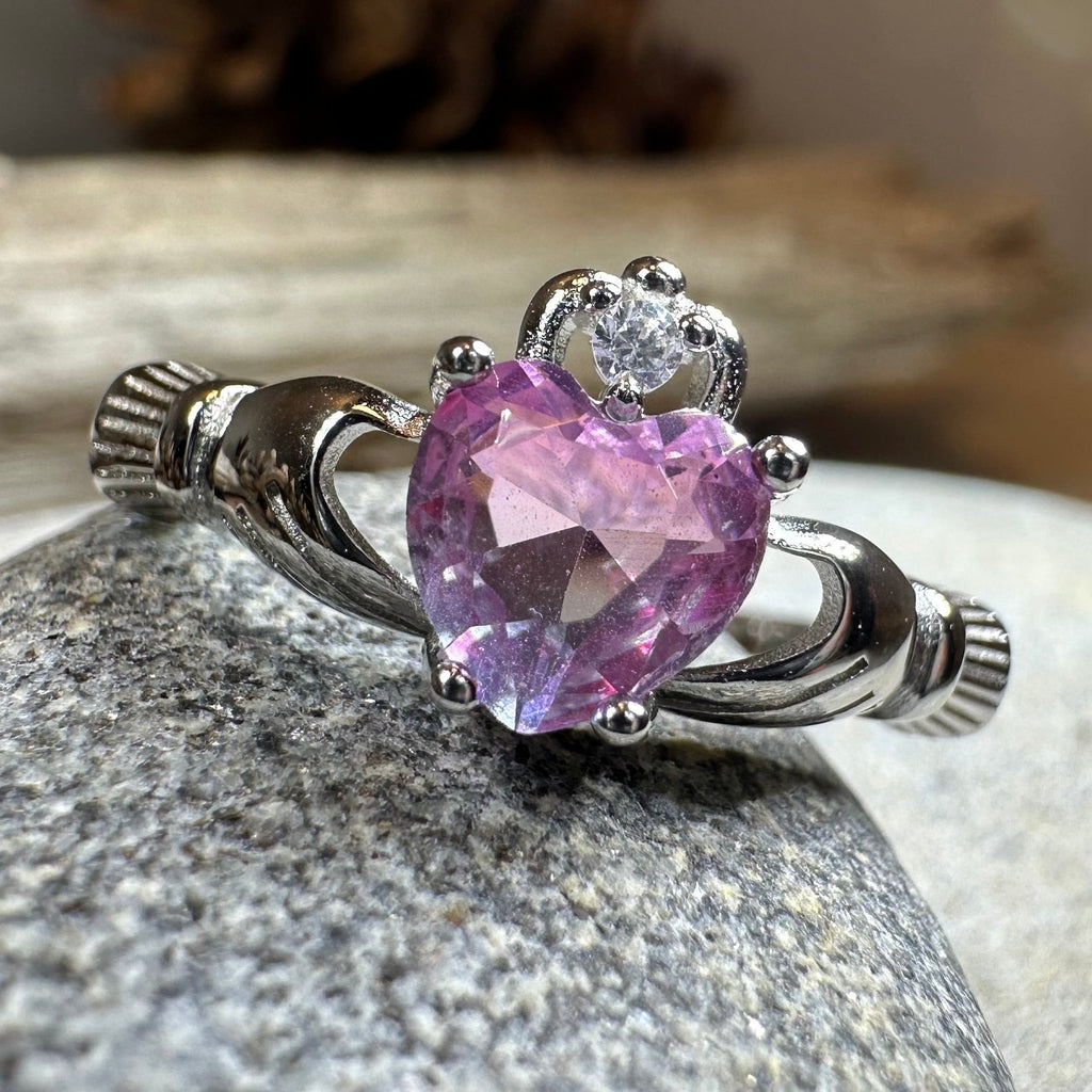 Ombre Claddagh Ring