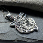 3-D Wolf Necklace