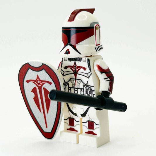 Riot Clone Trooper (Phase 1) Minifig made using LEGO parts - B3 Customs - 
