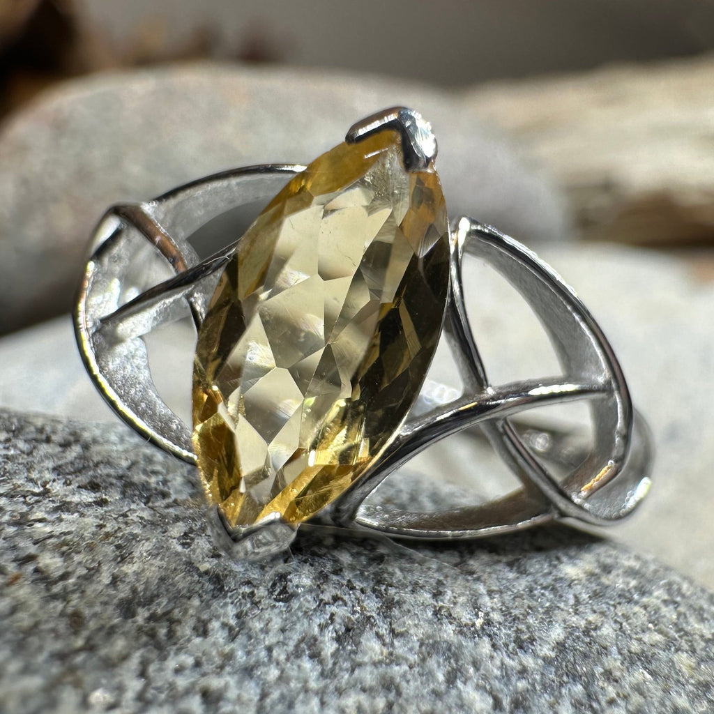 Millicent Celtic Trinity Knot Ring