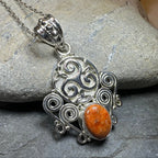 Lyria Celtic Triple Spiral Necklace