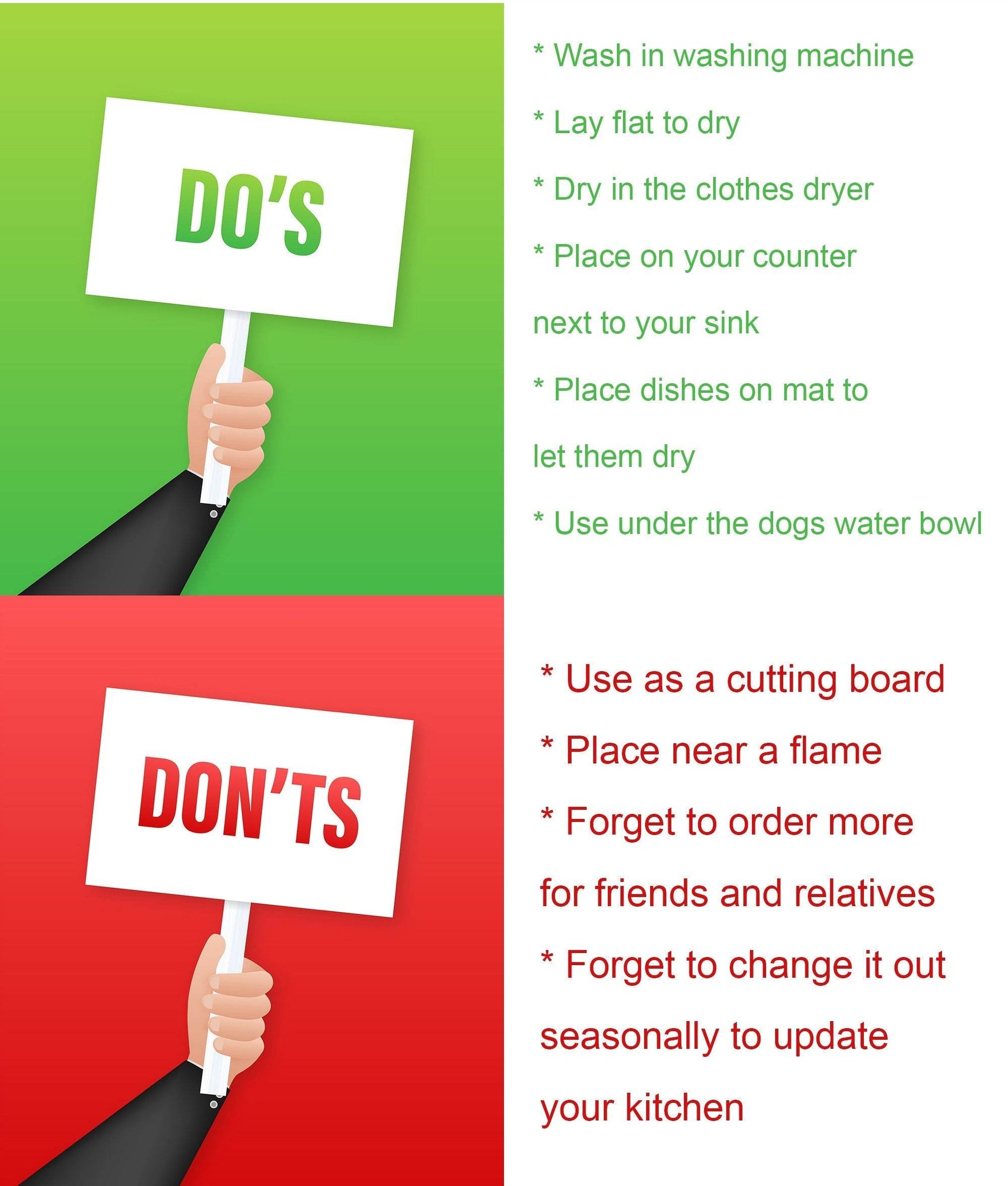 Treasure Chest Dish Drying Mat - 