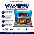 Treasure Chest Throw Pillow