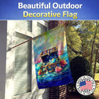 Treasure Chest House Flag